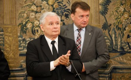 Jarosław Kaczyński i Mariusz Błaszczak