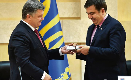 Nomimacja na gubernatora: Petro Poroszenko i Miheil Saakaszwili