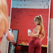 Magdalena Koleśnik w roli głównej w filmie „Sweat”