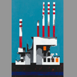 Obraz „47°05′42″ 37°32′28″ Uładzimira Sakalouskiego
