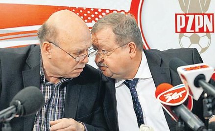 Grzegorz Lato i Zdzisław Kręcina myślą, co by tu jeszcze w PZPN naprawić