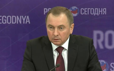 Szef MSZ Białorusi Uładzimir Makiej