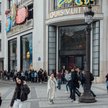 Butik Louis Vuitton na Polach Elizejskich.