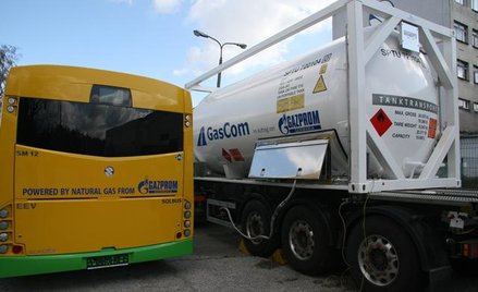 Autobusy na rosyjskim gazie
