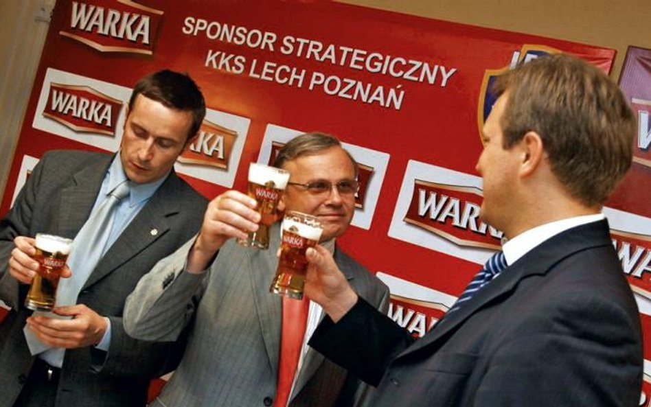 Reklamy Warki najładniej wyglądać będą w Poznaniu. To sponsor Lecha od 2006 roku