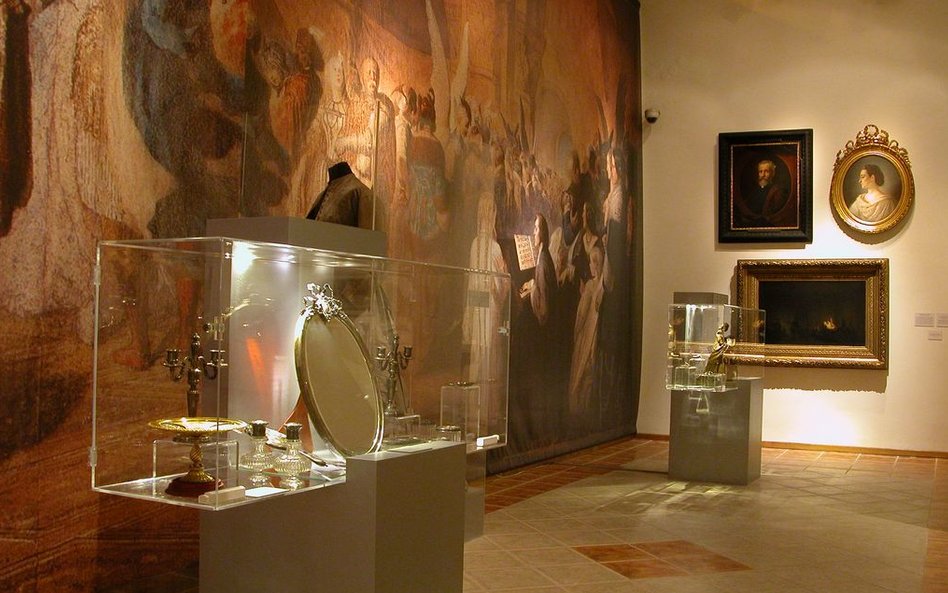 „Czartoryscy. Powrót do Puław”, fragment obecnej stałej ekspozycji.