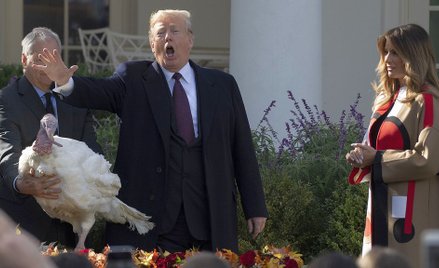 Zgodnie z tradycją Święta Dziękczynienia Donald Trump skorzystał z przysługującego prezydentowi praw