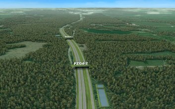 Wizualizacja drogi ekspresowej S10