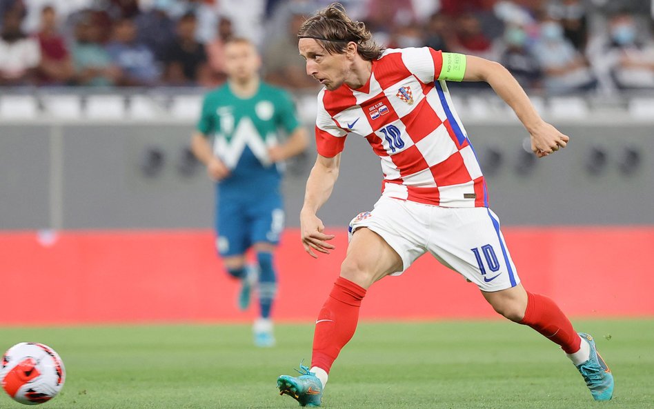 Luka Modrić to lider Chorwatów, którzy są wicemistrzami świata
