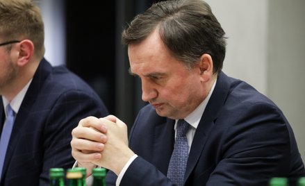 Minister sprawiedliwości Zbigniew Ziobro na posiedzeniu sejmowej Komisji Sprawiedliwości i Praw Czło