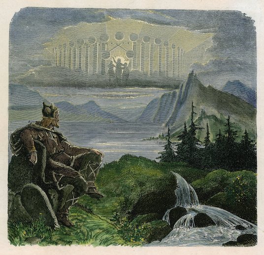 Nordycki wojownik i jego wizja Asgardu – krainy bogów