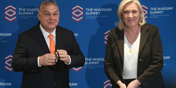 Marine Le Pen i Viktor Orbán z dużą frakcją w Parlamencie Europejskim, bez PiS