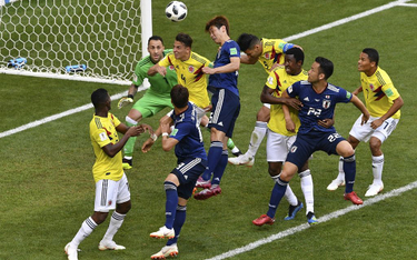 Niespodzianka! Japonia wygrywa z Kolumbią!