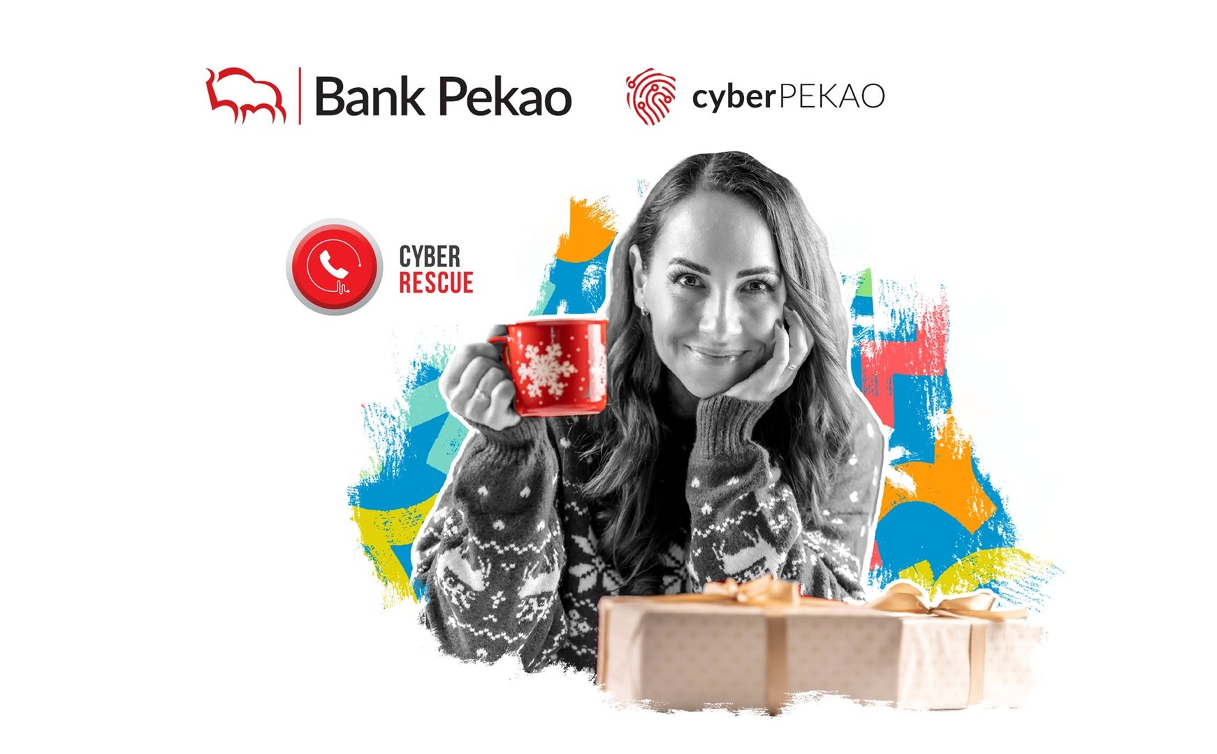 CyberRescue w Banku Pekao S.A. – prezent dla klientów na bezpieczne święta w sieci