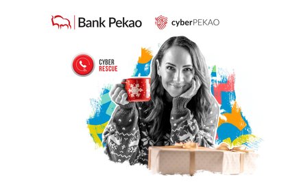 CyberRescue w Banku Pekao S.A. – prezent dla klientów na bezpieczne święta w sieci