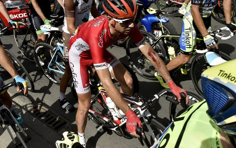 Wielka kraksa na Tour de France