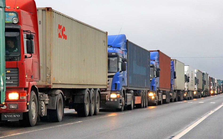 Duże ryzyko sparaliżowania transportu na polsko-czeskiej granicy