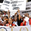 Antyprezydencki protest prawników w Tunisie