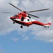 Po wypadku w Tatrach za pomocą śmigłowca ratownicy przetransportowali ciało kobiety do Zakopanego