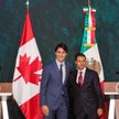 Justin Trudeau, premier Kanady i Enrique Pena Nieto - prezydent Meksyku