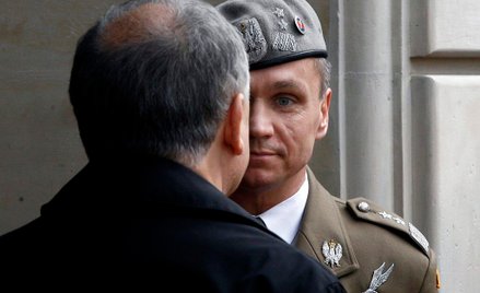 Prezydent Lech Kaczyński i gen. Roman Polko - zdjęcie z 2008 roku. Generał Polko w latach 2006-2008 