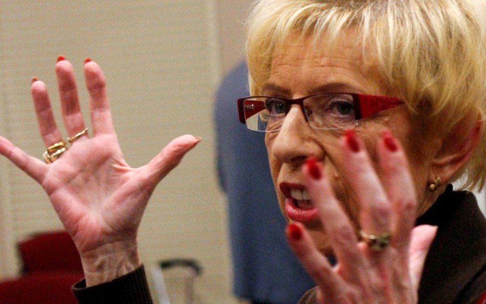 Janina Paradowska: Superoburzona nie jestem. Za to premier napiął się niesłychanie