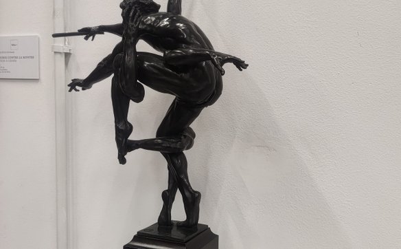 Wojciech Siudmak  - rzeźba „W pogoni za dźwiękami”, 2023