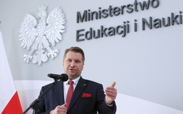 Minister edukacji i nauki Przemysław Czarnek