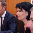 Były premier Donald Tusk i tłumaczka Magdalena Fitas-Dukaczewska