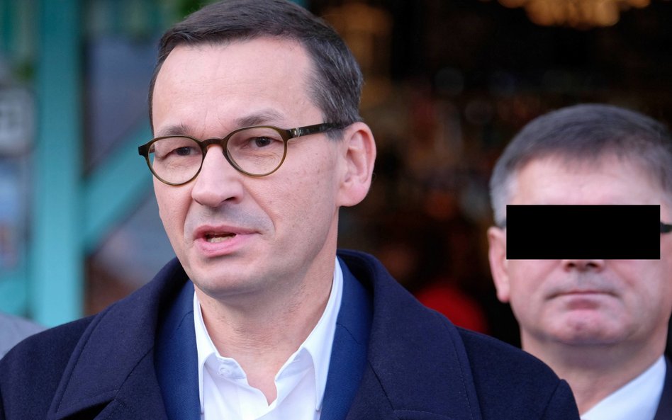 Premier Mateusz Morawiecki i Adam G., były wiceminister aktywów państwowych (wówczas senator PiS), w