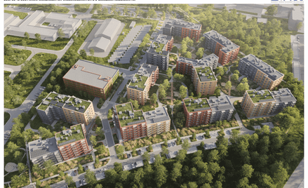 Osiedle przy ul. Kopanina w Poznaniu - inwestycja planowana przez miejski Zarząd Komunalnych Zasobów