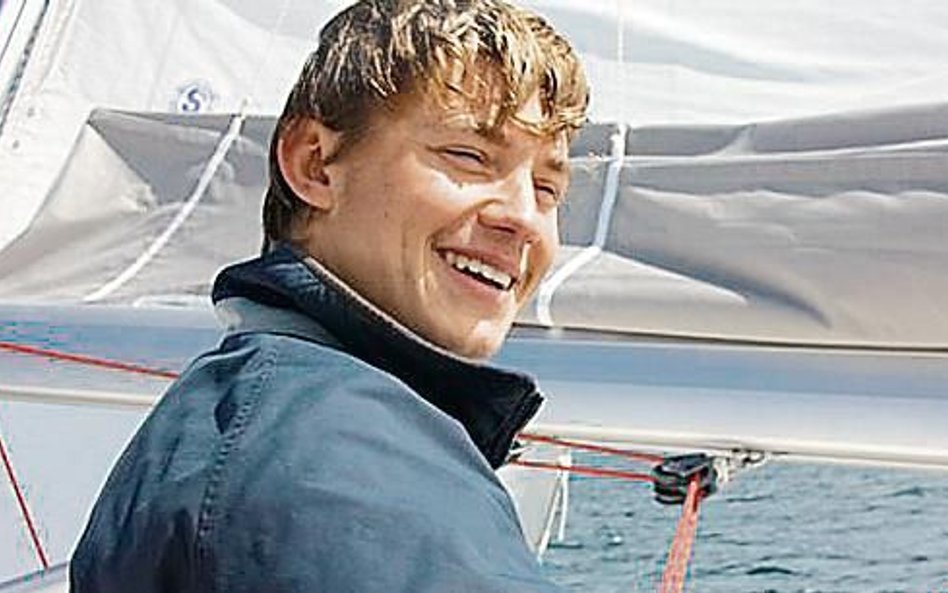 Bartek Czarciński spędzi na wodzie kilkanaście miesięcy.