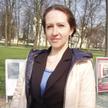 Irina Istomina podczas pobytu w Warszawie