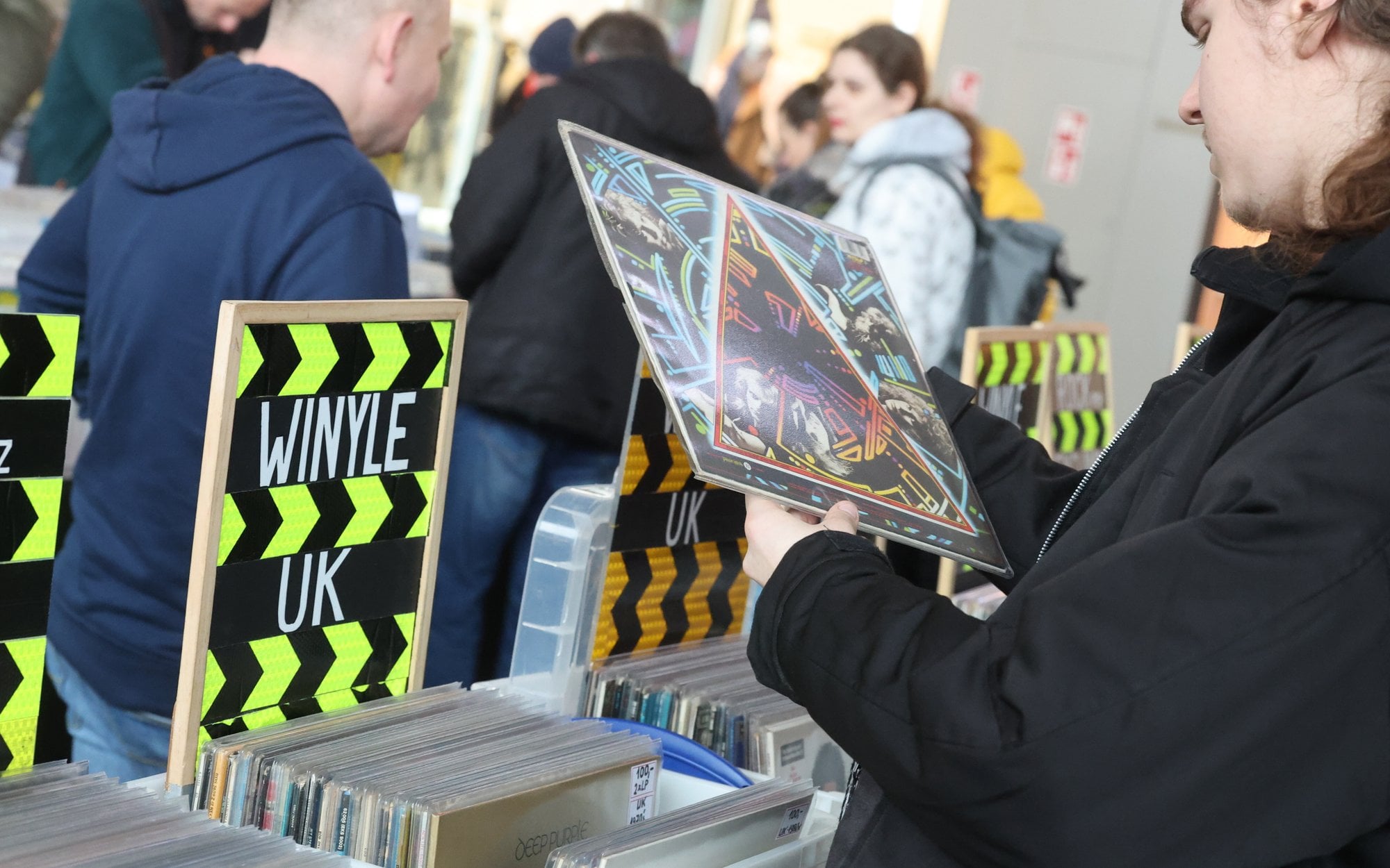 Vinyl records are making a massive comeback
