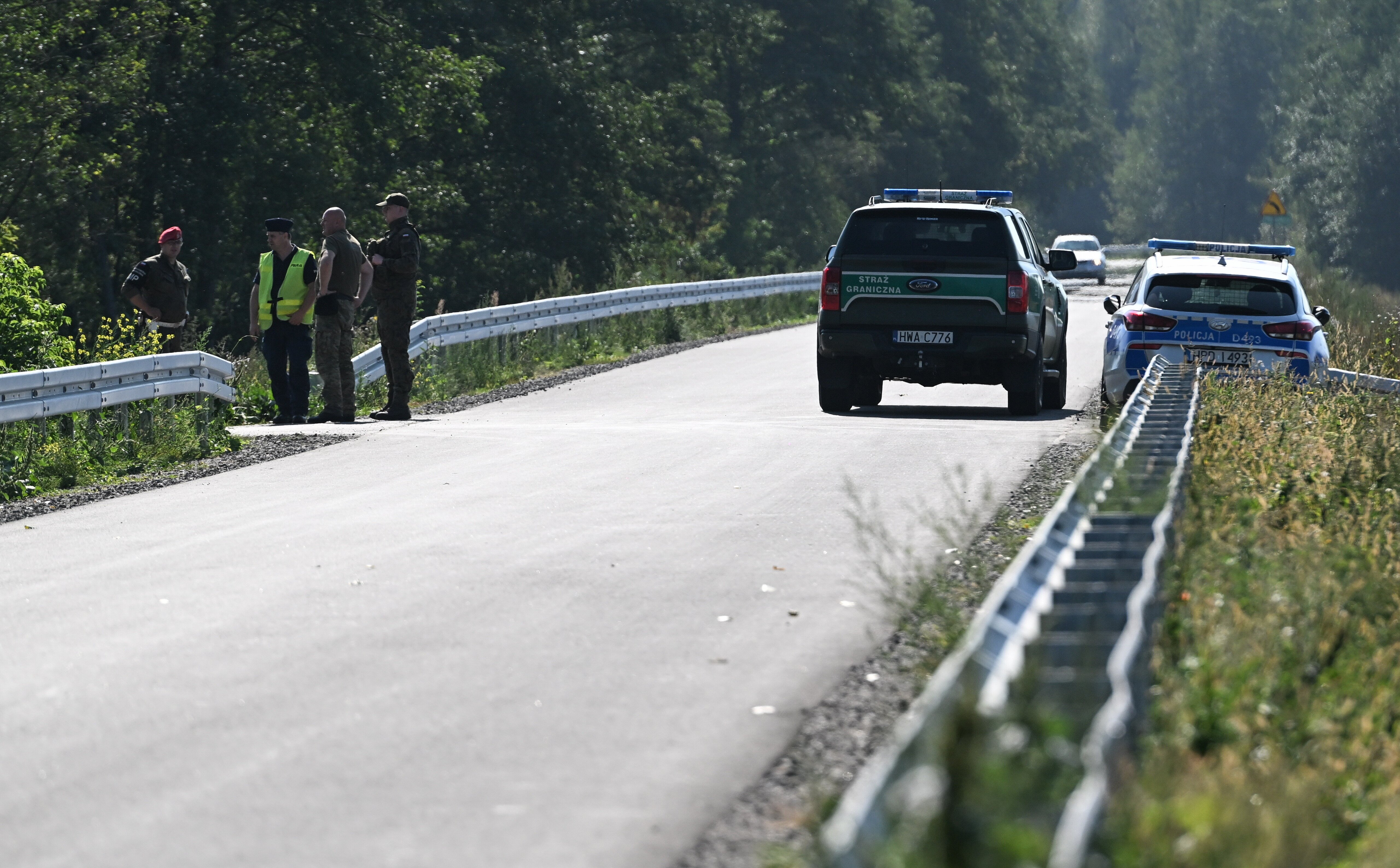 Gdzie spadły rosyjskie drony? Jeden uderzył w dom