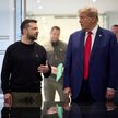 Ukraiński prezydent Wołodymyr Zełenski (z lewej) już na jesieni kusił Donalda Trumpa ukraińskimi zło