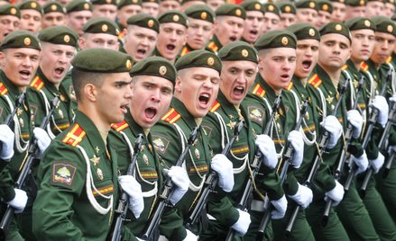 Moskwa. Przygotowania do parady w Dzień Zwycięstwa 9 maja