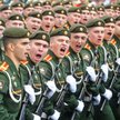 Moscow.  Preparations for Victory Day Parade on May 9