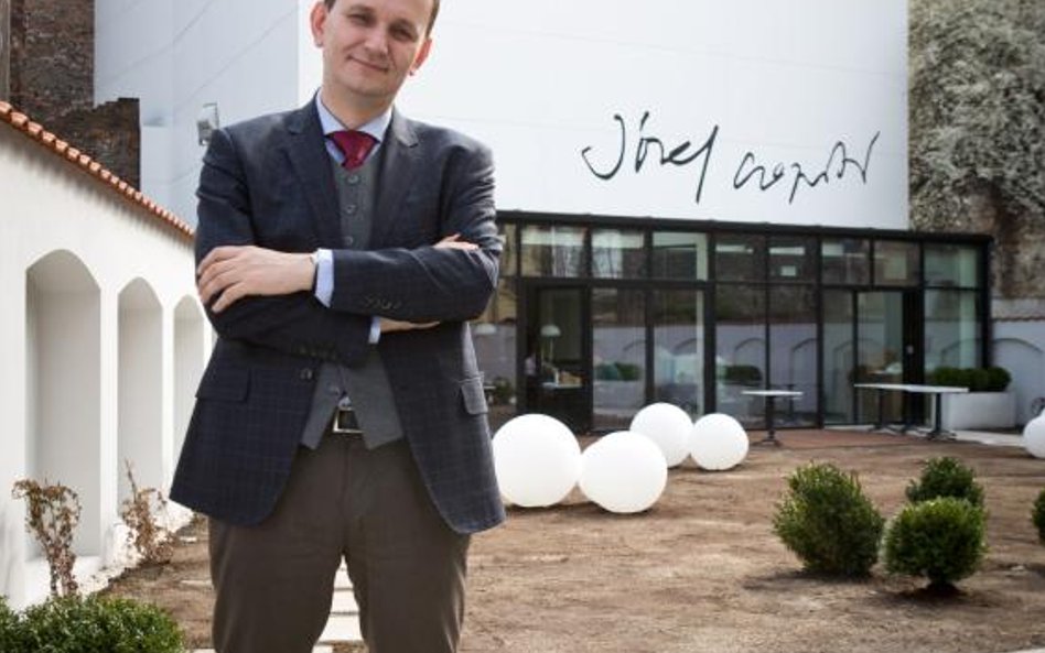 Dyrektor Muzeum Narodowego w Krakowie Andrzej Betlej