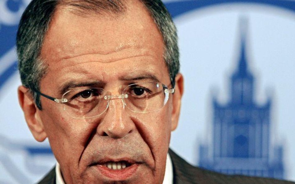 Szef rosyjskiego MSZ Siergiej Ławrow