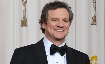 Colin Firth, nagrodzony Oscarem za rolę jąkającego się monarchy w "Jak zostać królem"