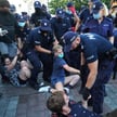 Warszawa: "Nieuczciwe posądzanie policjantów". Opublikowano nagranie