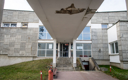 Łącznik między budynkami Uniwersytetu Technologiczno-Przyrodniczego w Bydgoszczy, gdzie w 2015 r. do