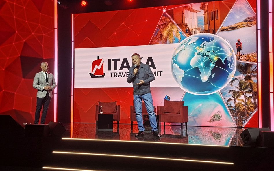 Itaka Travel Summit poprowadzili wiceprezes Piotr Henicz i dziennikarz Łukasz Grass