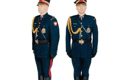 Takie mundury marszałek chce dopełnić szablami.