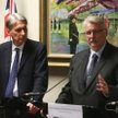 Minister spraw zagranicznych RP Witold Waszczykowski i minister spraw zagranicznych Wielkiej Brytani