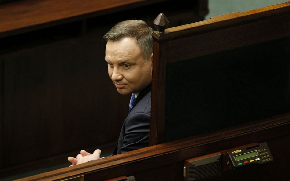 Litwa: Andrzej Duda rozważa nałożenie sankcji na Białoruś