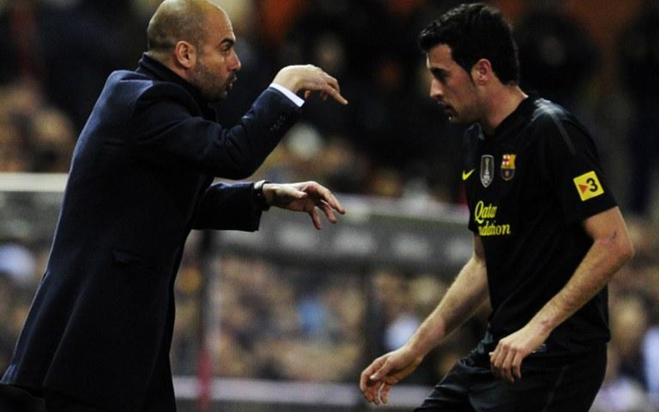 Pep Guardiola i Sergio Busquets