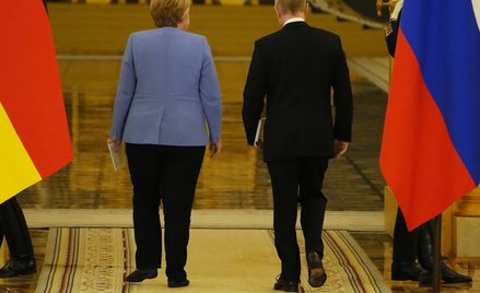 Angela Merkel na Kremlu, sierpień 2021 r.