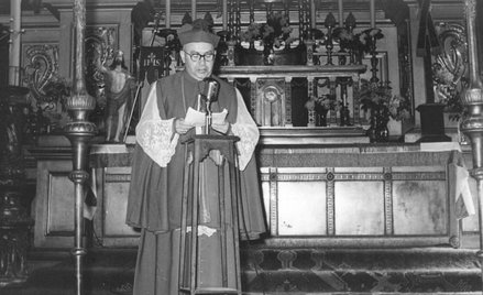 Biskup Bolesław Kominek (na zdjęciu: obchody Tysiąclecia Chrztu Polski) był autorem listu biskupów p